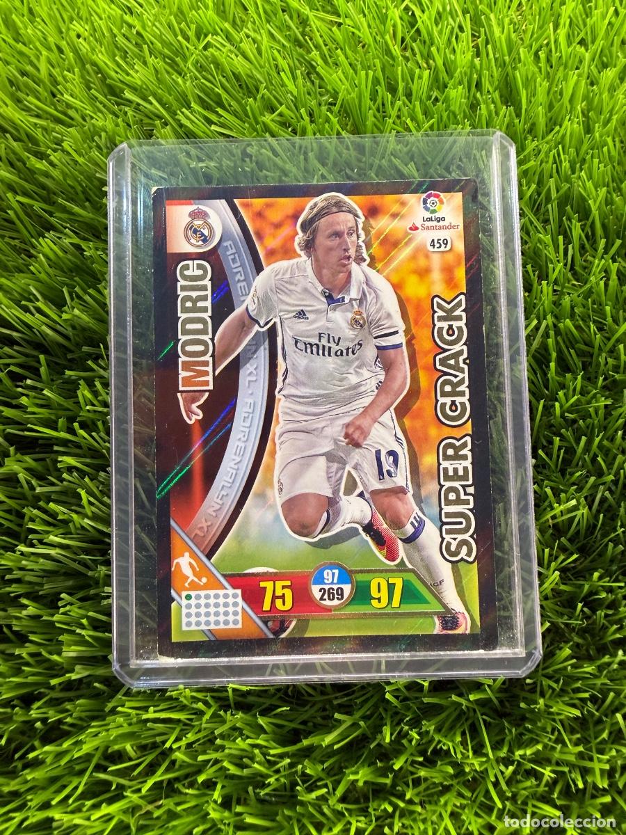 Football Stickers: N&ordm; 459 Modric S&uacute;per Crack Real Madrid CF Adrenalyn XL 16 17