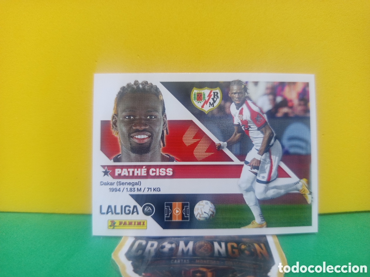 Football Stickers: ❇️ CROMO ⚽ 12.- PATH&Eacute; CISS (RAYO VALLECANO) - COLECCIONES ESTE 2026/27 (PANINI) ❇️