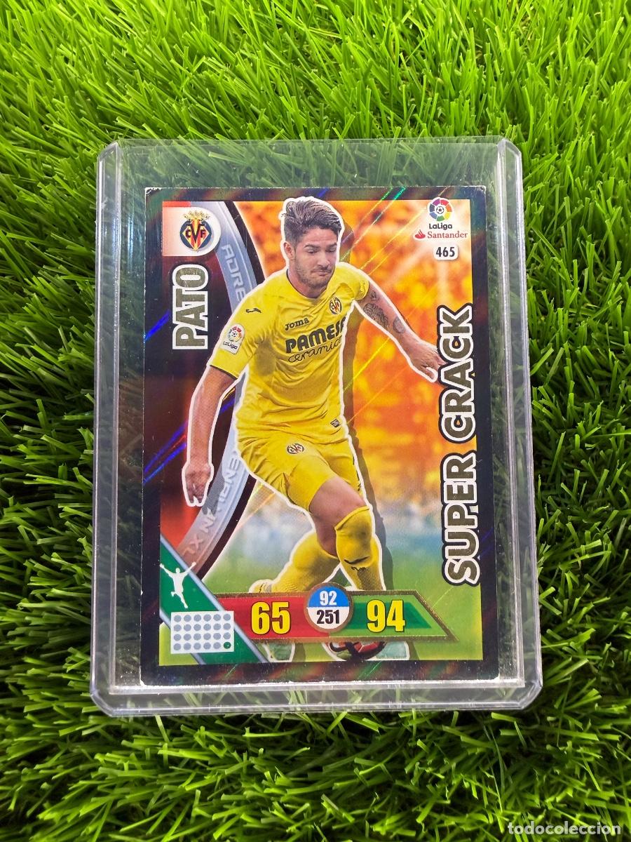 Cromos de f&uacute;tbol: N&ordm; 465 Pato S&uacute;per Crack Villarreal CF Adrenalyn XL 16 17