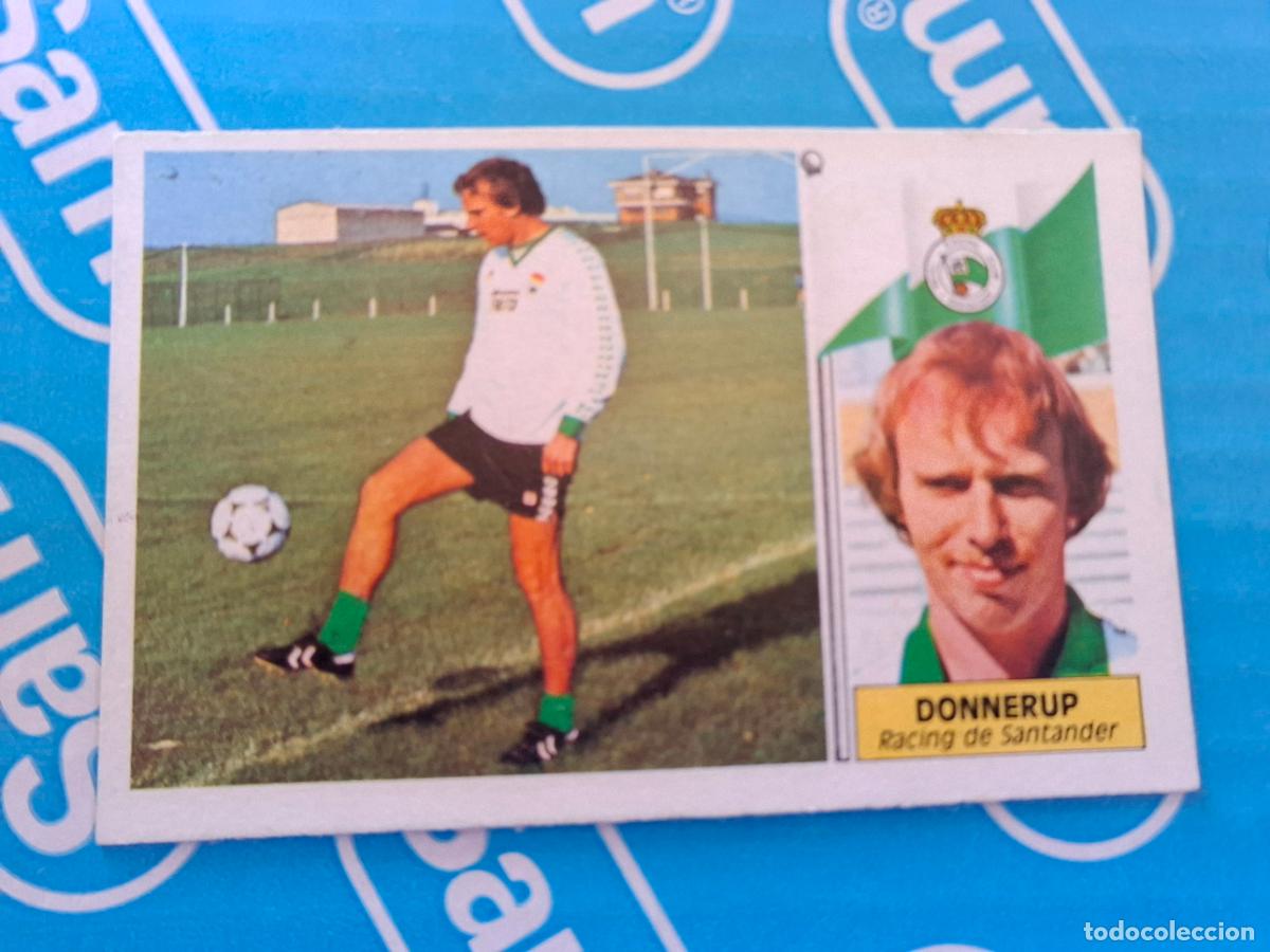 Cromos de f&uacute;tbol: ESTE 1986 1987 86 87 - DONNERUP ( BAJA ) - RACING SANTANDER ( NUNCA PEGADO )
