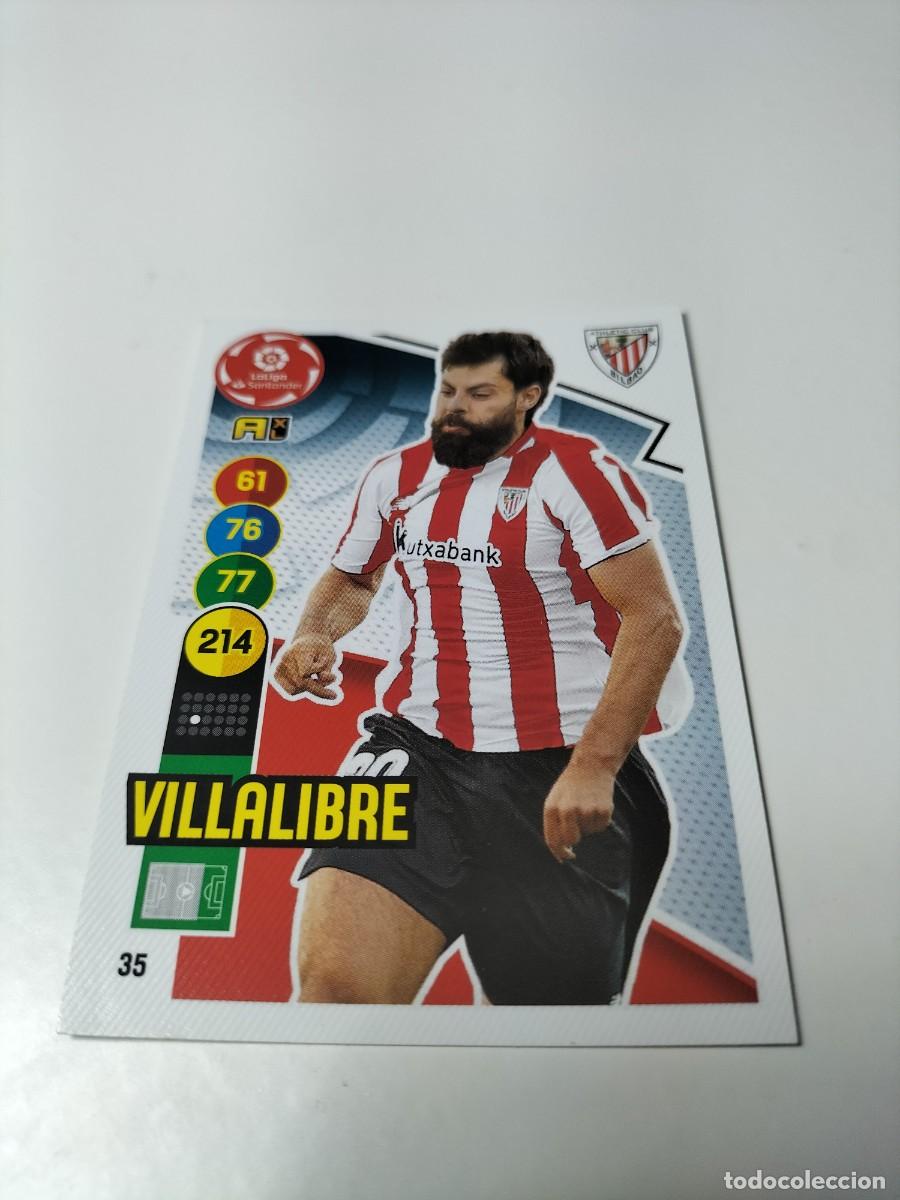 Cromos de f&uacute;tbol: 1 CROMO FICHA PANINI ADRENALYN TEMPORADA 20-21 2020-2021 ATHLETIC BILBAO 35 VILLALIBRE
