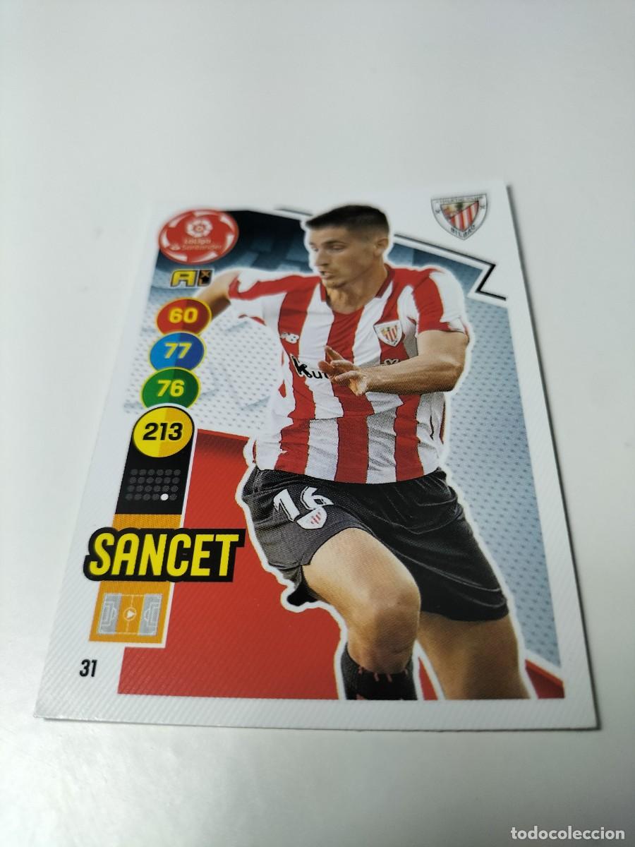 Cromos de f&uacute;tbol: 1 CROMO FICHA PANINI ADRENALYN TEMPORADA 20-21 2020-2021 ATHLETIC BILBAO 31 SANCET