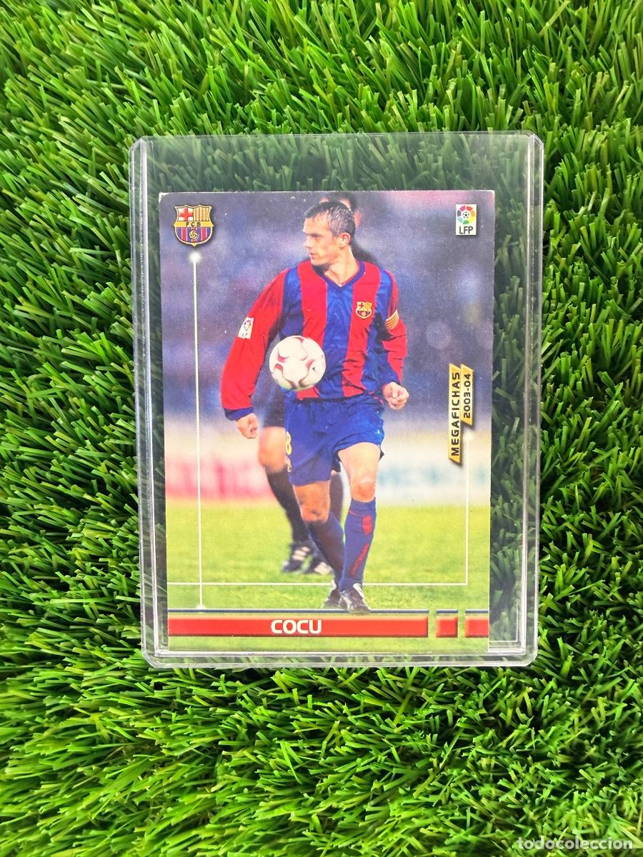 Cartes &agrave; collectionner de Football: N&ordm; 66 Cocu FC Barcelona Megafichas La Liga 03 04