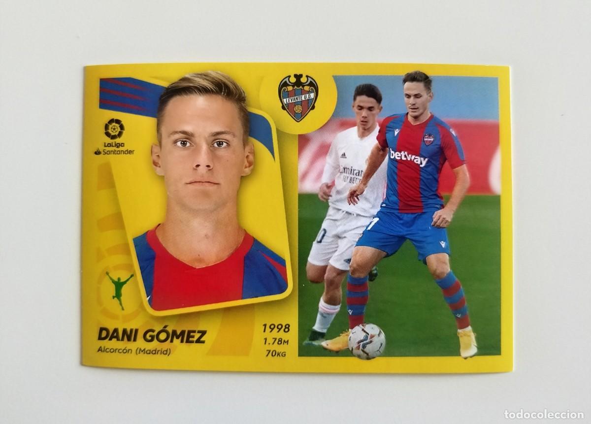 Cartes &agrave; collectionner de Football: Dani G&oacute;mez 19 SIN PEGAR NUNCA PEGADO Levante UD Liga Ediciones Este 21 22 / 2021 2022