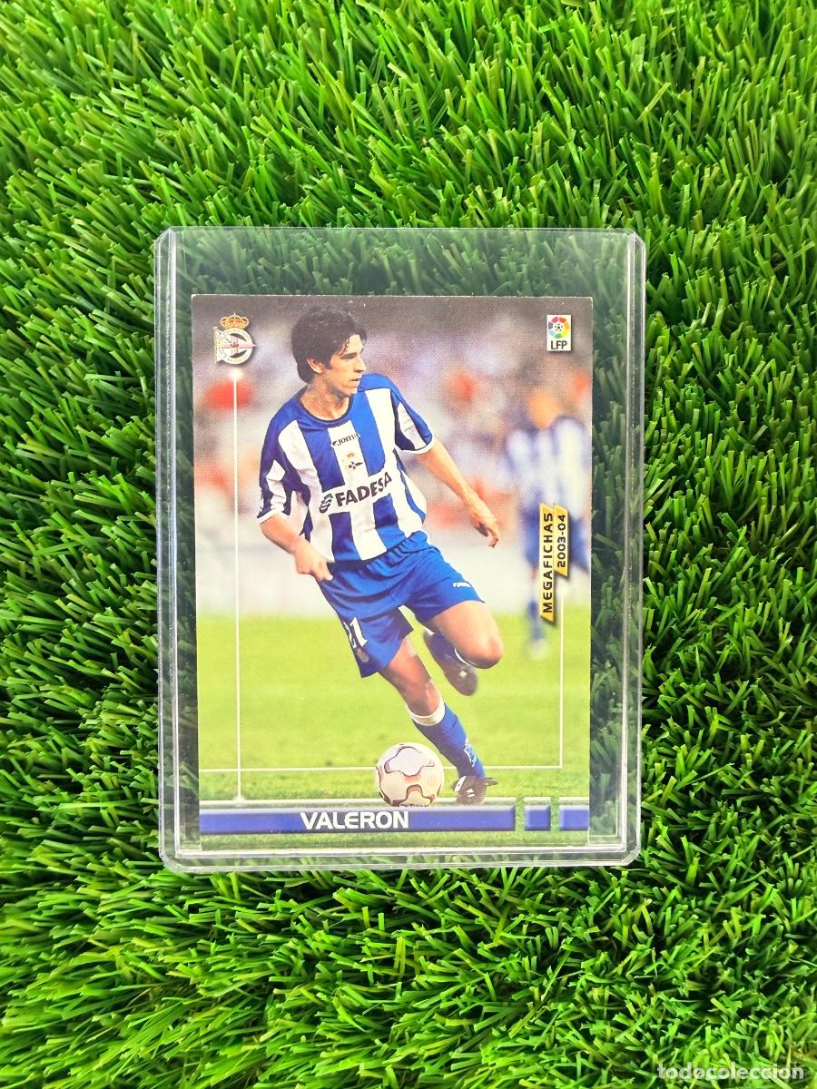 Cartes &agrave; collectionner de Football: N&ordm; 123 Valer&oacute;n RC Deportivo Megafichas La Liga 03 04