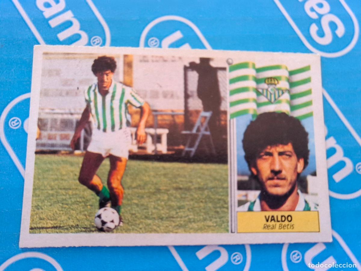 Fu&szlig;ball-Sticker: ESTE 1986 1987 86 87 - VALDO ( BAJA ) - REAL BETIS ( NUNCA PEGADO )