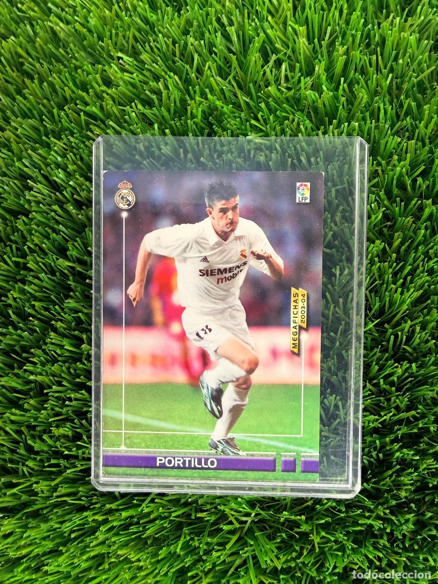Figurine di Calcio: N&ordm; 161BIS Portillo Real Madrid CF Megafichas La Liga 03 04