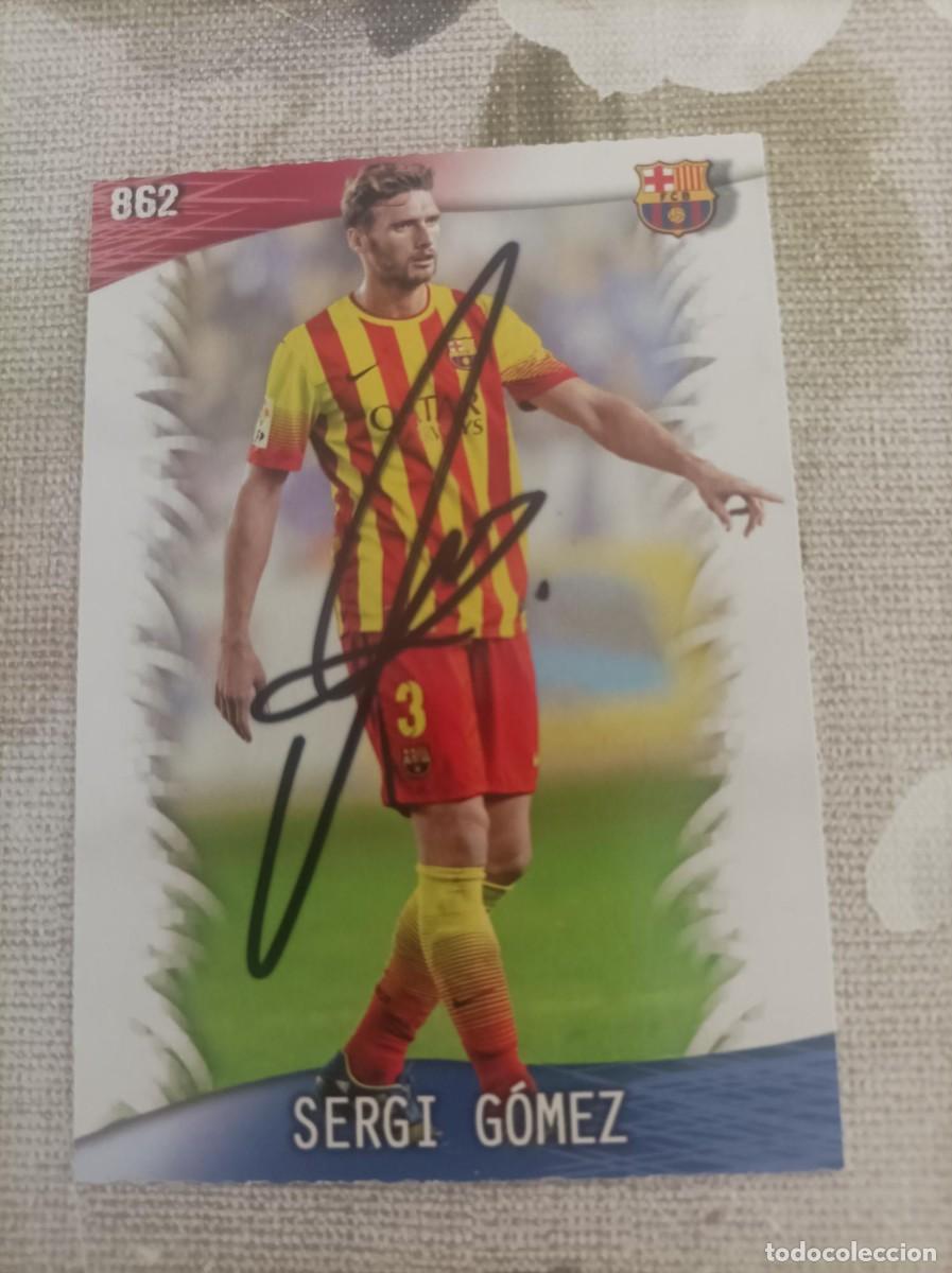 Figurine di Calcio: Cri&iexcl;omo futbol firmado Sergi Gomez