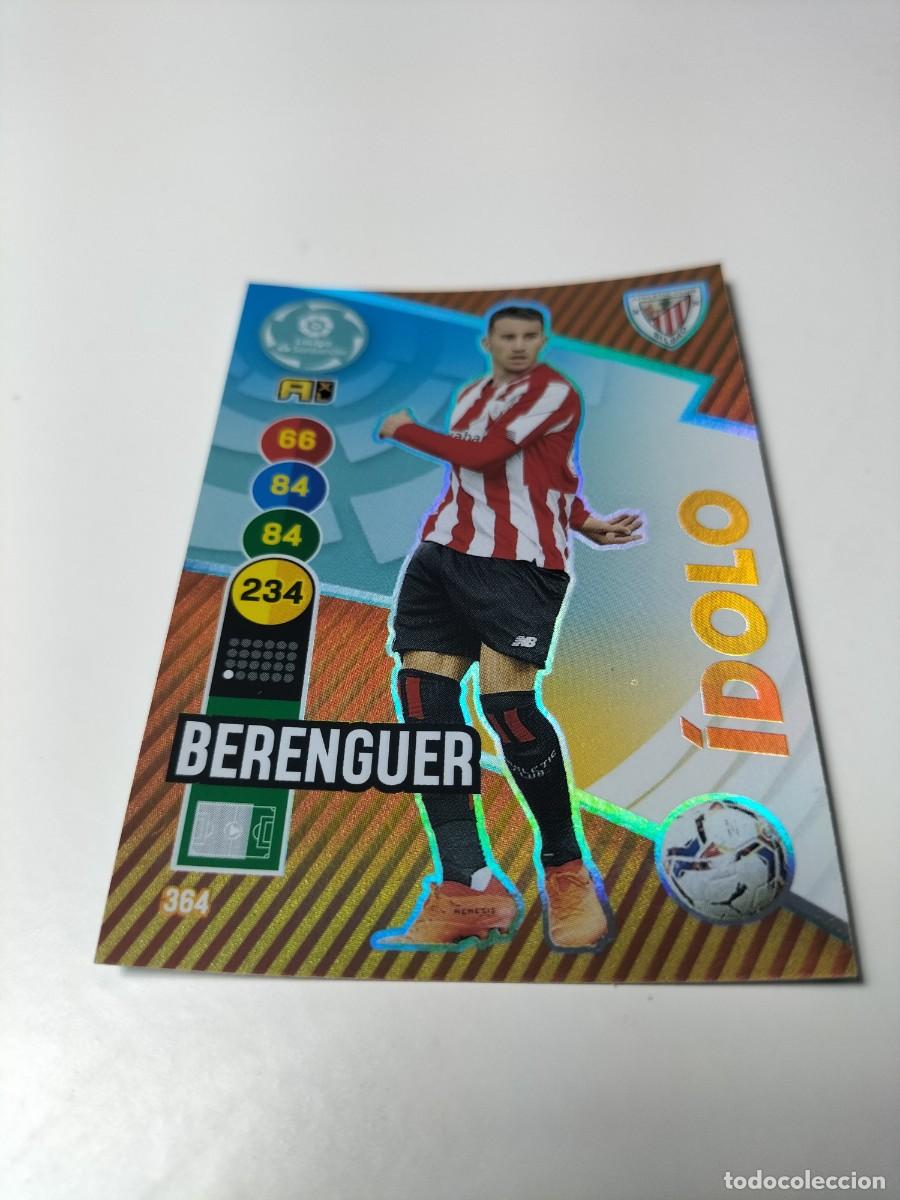Cromos de f&uacute;tbol: 1 CROMO FICHA PANINI ADRENALYN TEMPORADA 20-21 2020-2021 ATHLETIC BILBAO 364 BERENGUER ( IDOLO