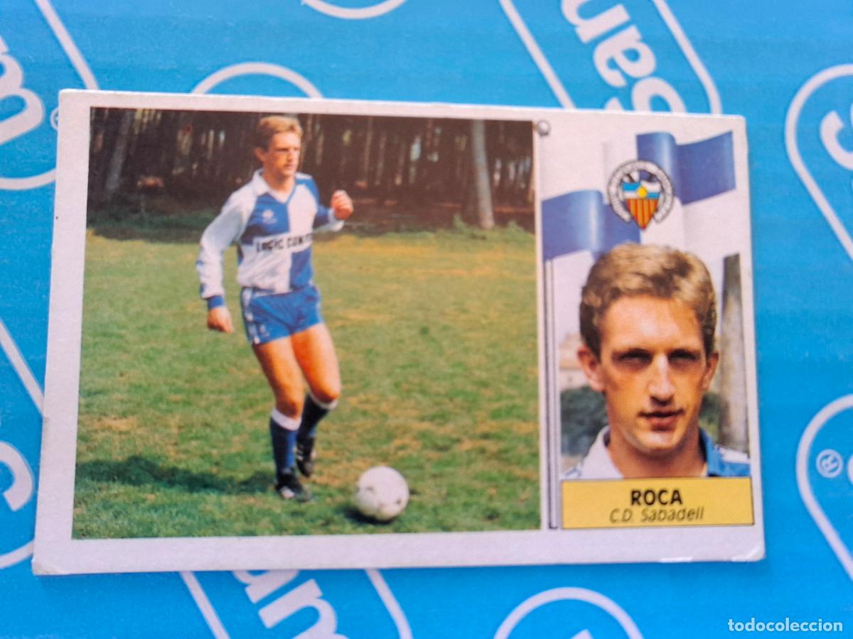 Cromos de f&uacute;tbol: ESTE 1986 1987 86 87 - ROCA ( COLOCA ) - C.D. SABADELL ( NUNCA PEGADO )