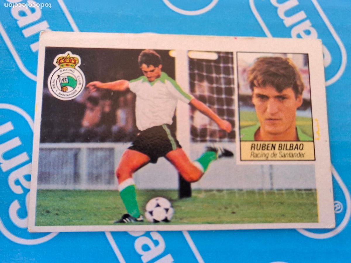 Cromos de f&uacute;tbol: ESTE 1984 1985 84 85 - FICHAJE 1 BIS RUB&Eacute;N BILBAO - RACING SANTANDER ( NUNCA PEGADO )