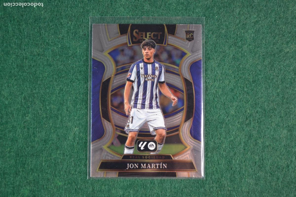 Cromos de f&uacute;tbol: PANINI SELECT LA LIGA 2025-26 - 51 JON MARTIN (REAL SOCIEDAD)