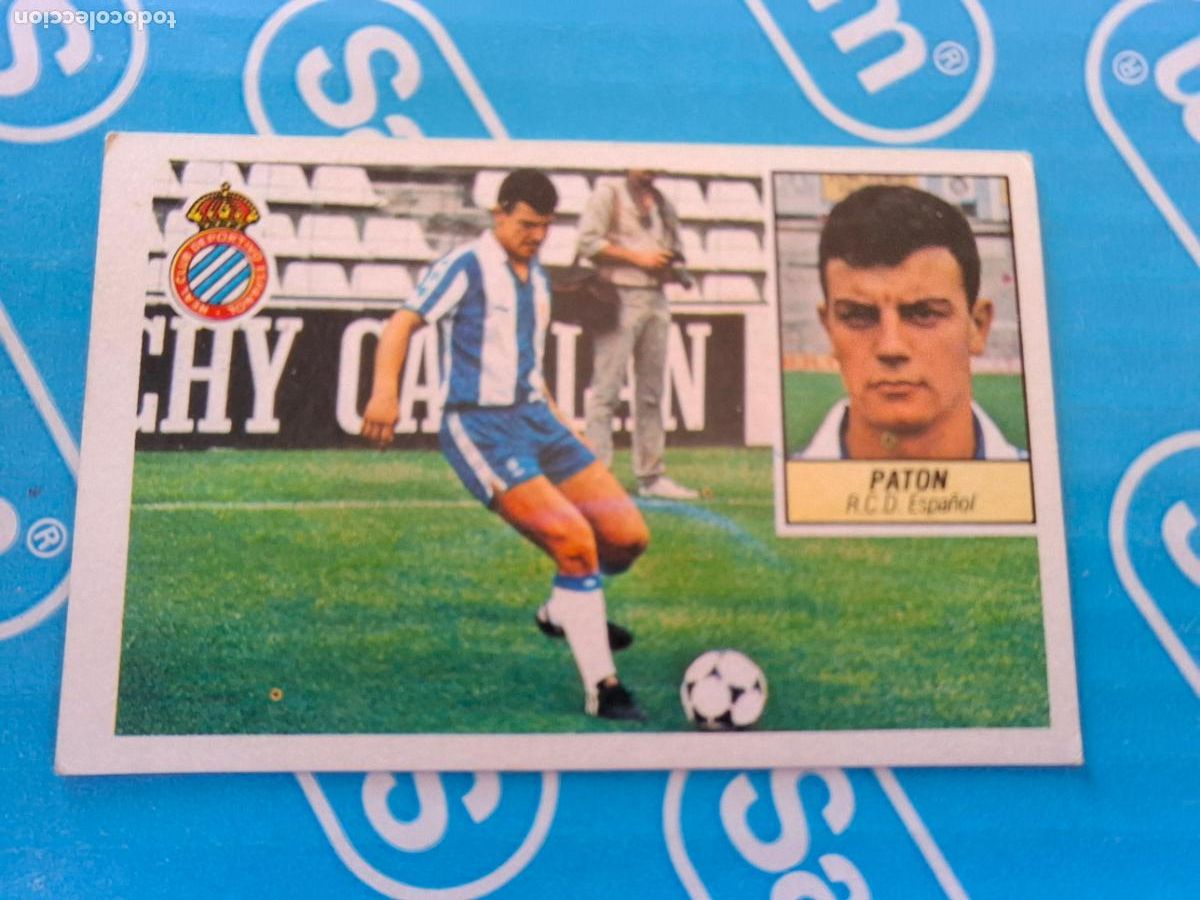 Cromos de f&uacute;tbol: ESTE 1984 1985 84 85 - PAT&Oacute;N ( COLOCA ) - R.C.D. ESPA&Ntilde;OL ( NUNCA PEGADO )