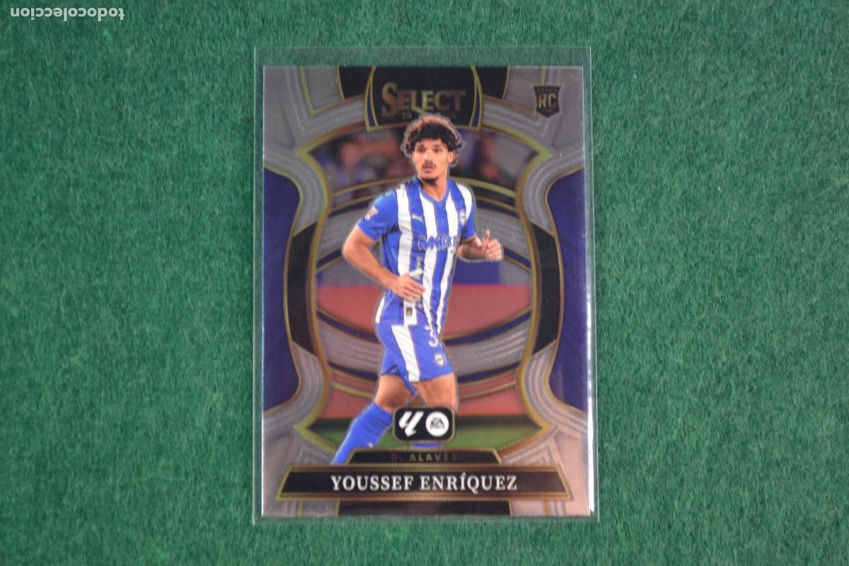 Cromos de f&uacute;tbol: PANINI SELECT LA LIGA 2025-26 - 71 YOUSSEF ENRIQUEZ (ALAVES)