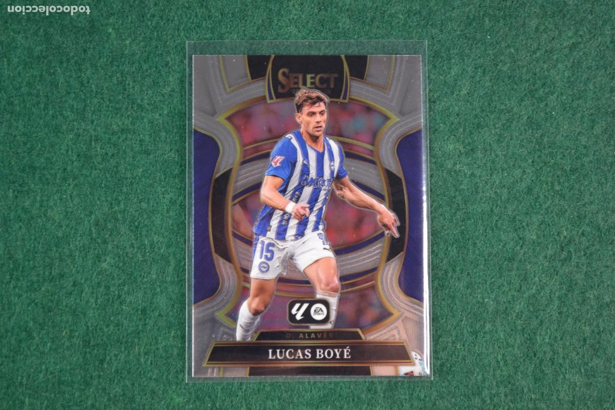 Cromos de f&uacute;tbol: PANINI SELECT LA LIGA 2025-26 - 75 LUCAS BOYE (ALAVES)