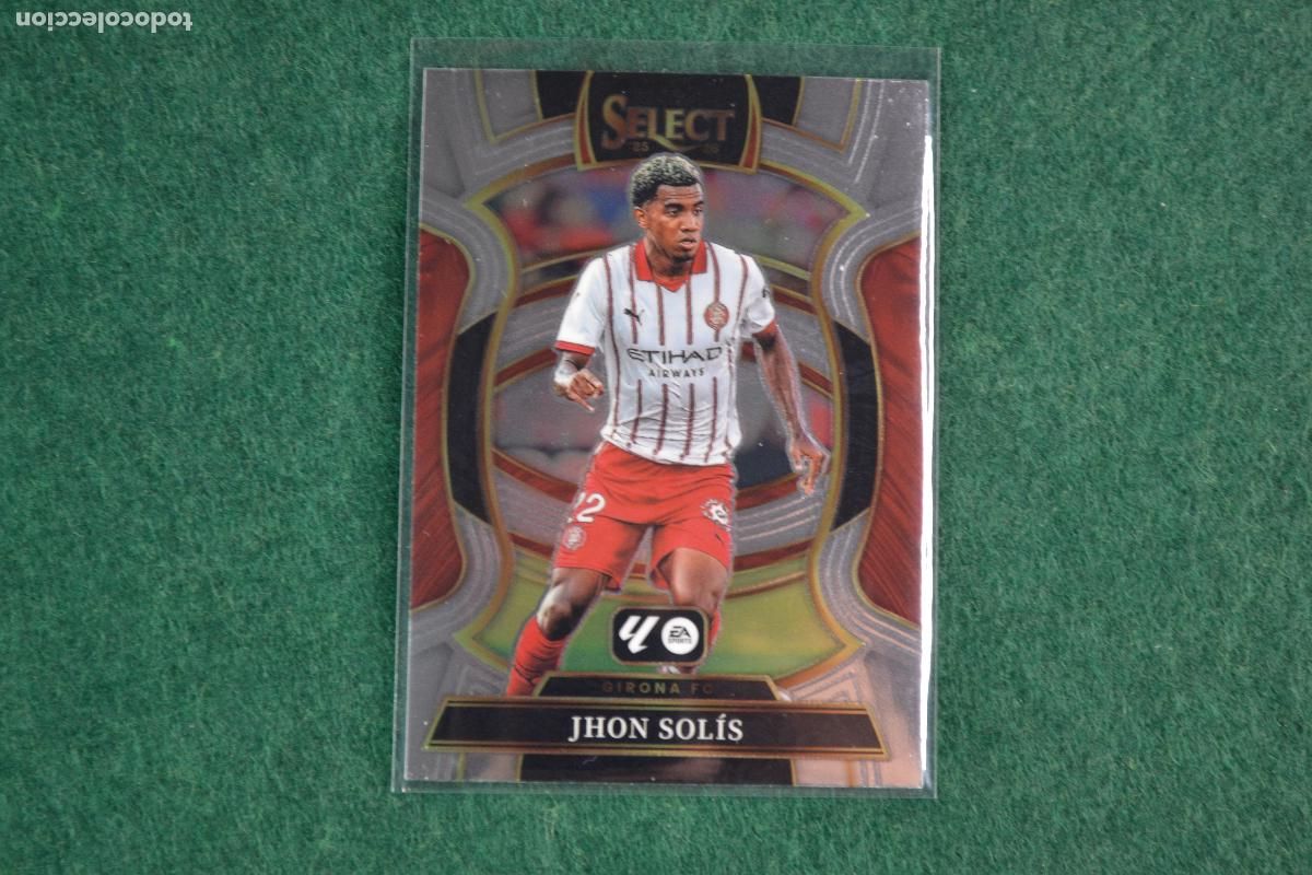 Cromos de f&uacute;tbol: PANINI SELECT LA LIGA 2025-26 - 77 JHON SOLIS (GIRONA FC)