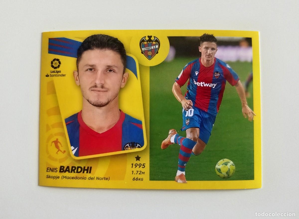 Cromos de f&uacute;tbol: Bardhi 16 SIN PEGAR NUNCA PEGADO Levante UD Liga Ediciones Este 21 22 / 2021 2022