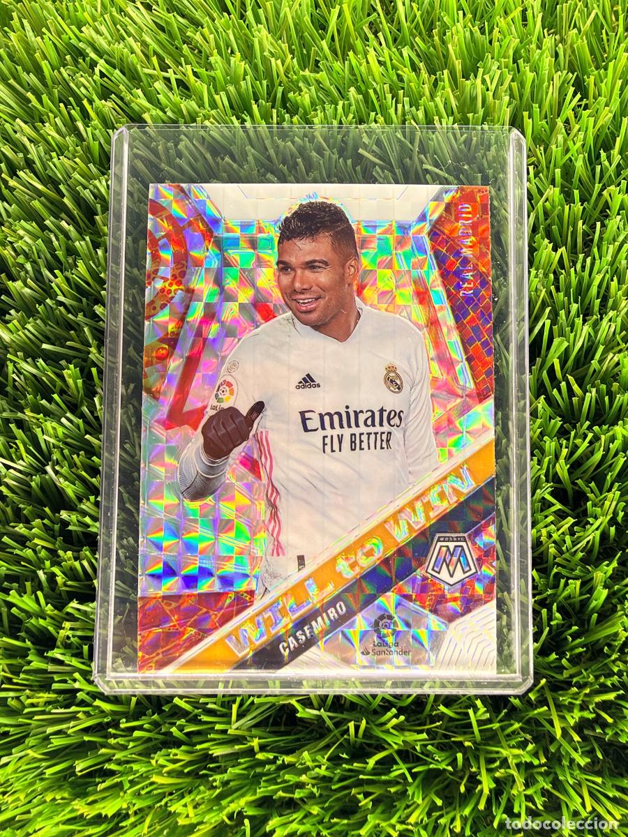 Cromos de f&uacute;tbol: N&ordm; 26 Casemiro Will to Win Mosaic Paraell Real Madrid CF Mosaic La Liga 20 21