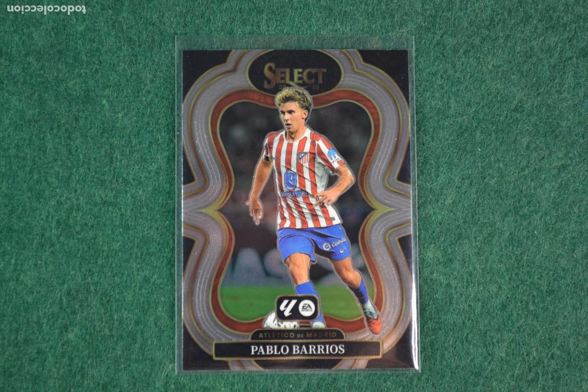 Cromos de f&uacute;tbol: PANINI SELECT LA LIGA 2025-26 - 130 PABLO BARRIOS (ATLETICO DE MADRID)