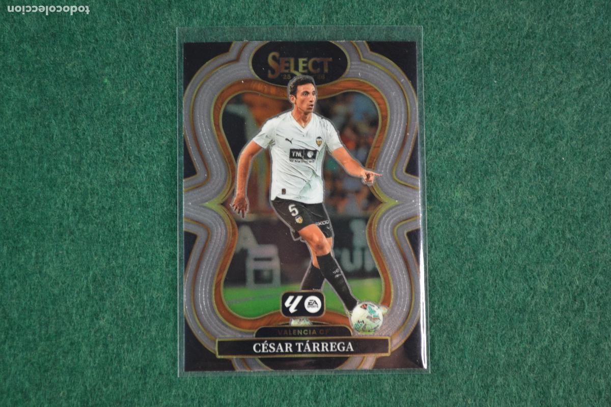 Cromos de f&uacute;tbol: PANINI SELECT LA LIGA 2025-26 - 169 CESAR TARREGA (VALENCIA CF)