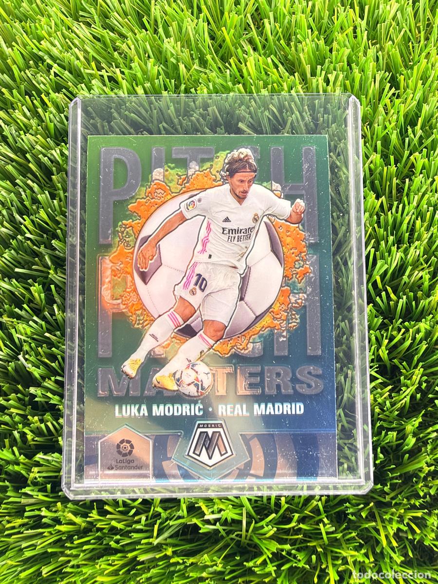 Cromos de f&uacute;tbol: N&ordm; 6 Luka Modric Pitch Masters Real Madrid CF Mosaic La Liga 20 21