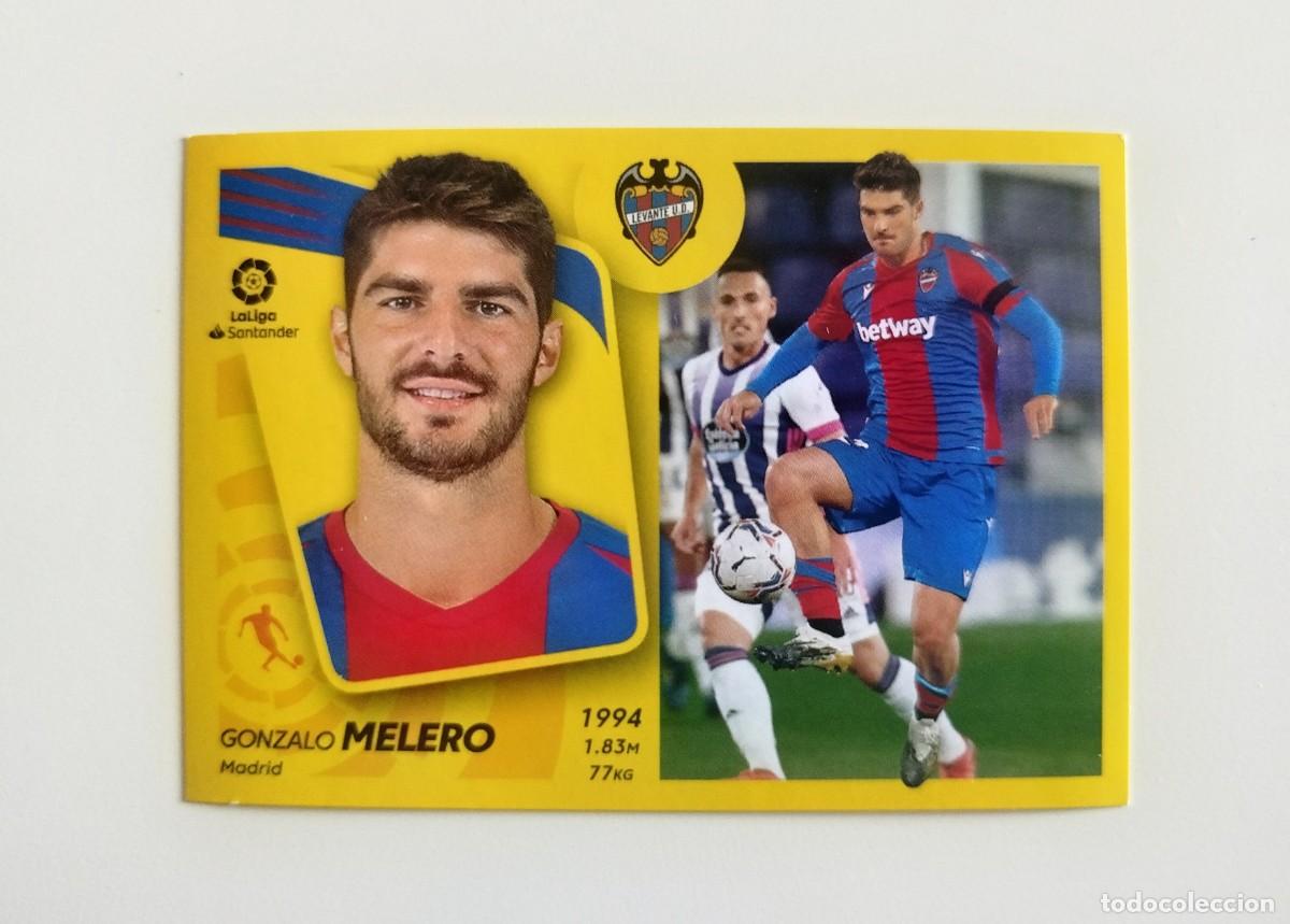 Cromos de f&uacute;tbol: Melero 13 SIN PEGAR NUNCA PEGADO Levante UD Liga Ediciones Este 21 22 / 2021 2022