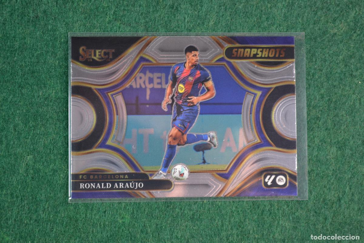 Cromos de f&uacute;tbol: PANINI SELECT LA LIGA 2025-26 - RONALD ARAUJO (FC BARCELONA) INSERT SNAPSHOTS