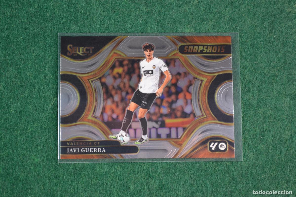 Cromos de f&uacute;tbol: PANINI SELECT LA LIGA 2025-26 - JAVI GUERRA (VALENCIA CF) INSERT SNAPSHOTS