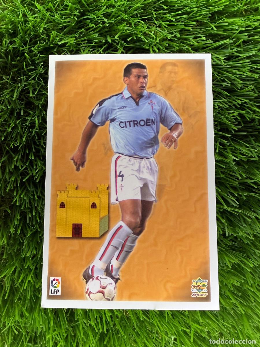 Cromos de f&uacute;tbol: N&ordm; 39 C&aacute;ceres RC Celta Top Liga 03 04
