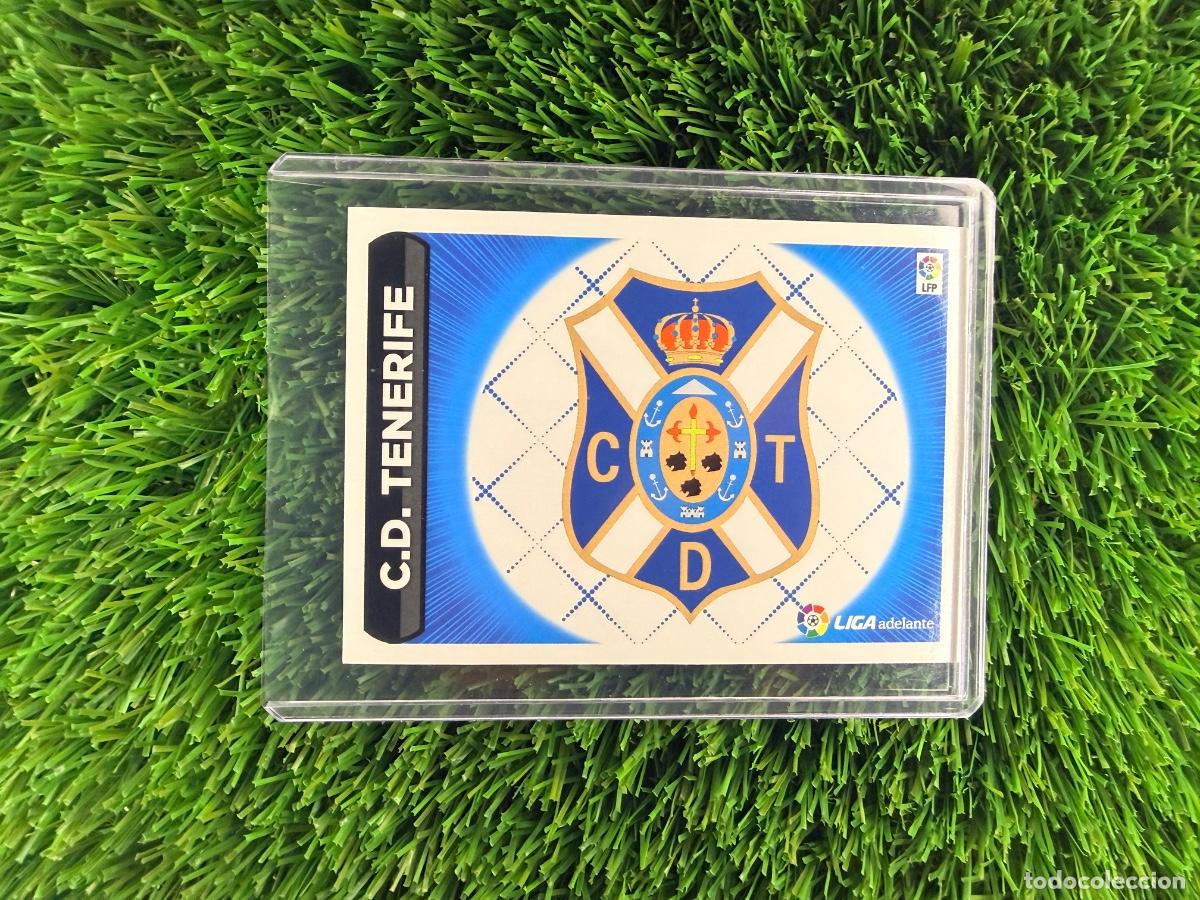 Cromos de f&uacute;tbol: N&ordm; 20 Escudo CD Tenerife Escudos Liga Adelante Liga Este 14 15