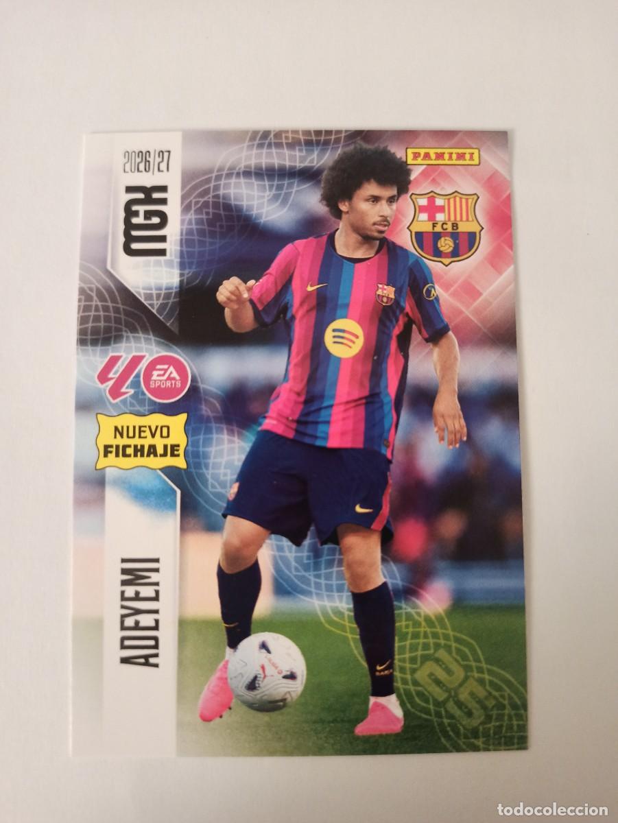 Cromos de f&uacute;tbol: Adeyemi 489 - Barcelona - FICHAJE - 2 &ordf; SEGUNDA EDICI&Oacute;N - MEGACRACKS 2026 2027 - 26 27 MGK