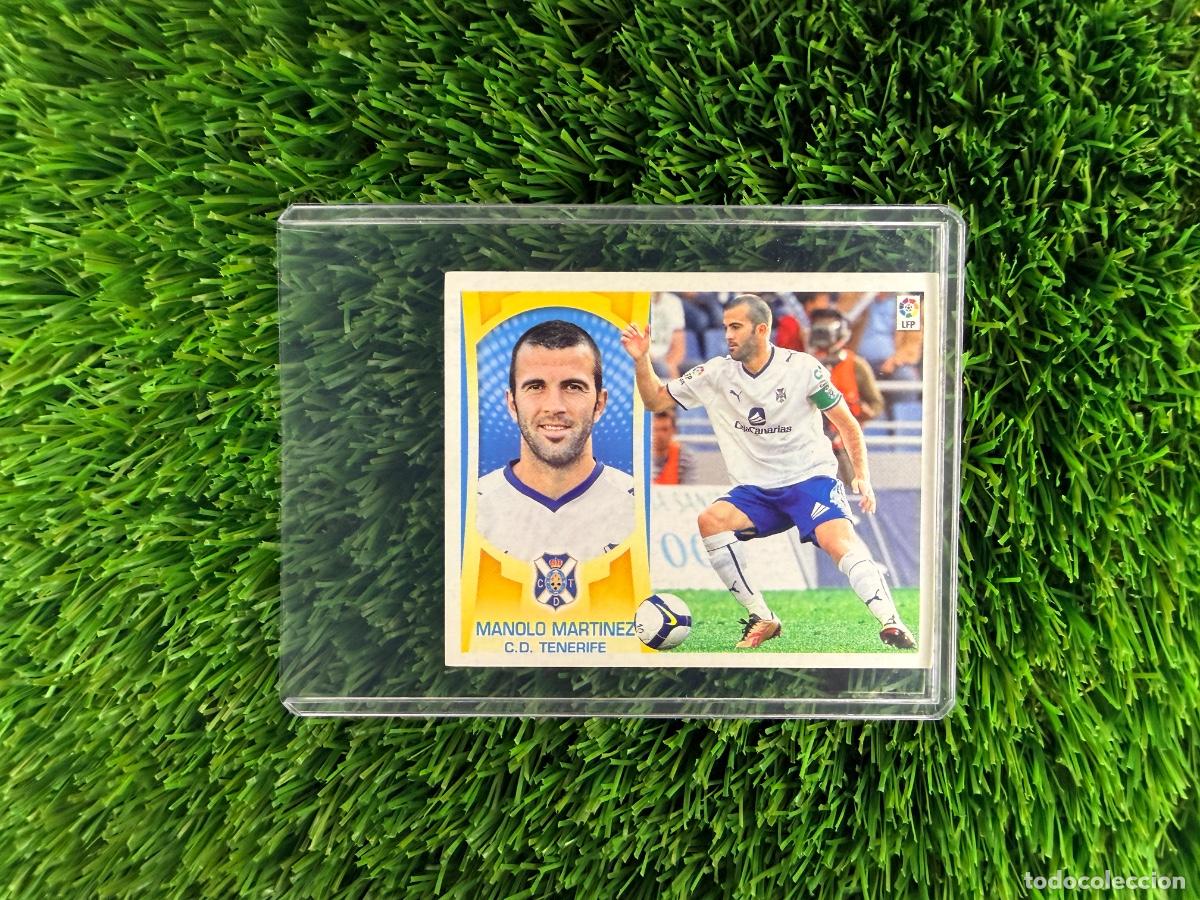 Cromos de f&uacute;tbol: N&ordm; 4 Manolo Mart&iacute;nez CD Tenerife Liga Este 09 10