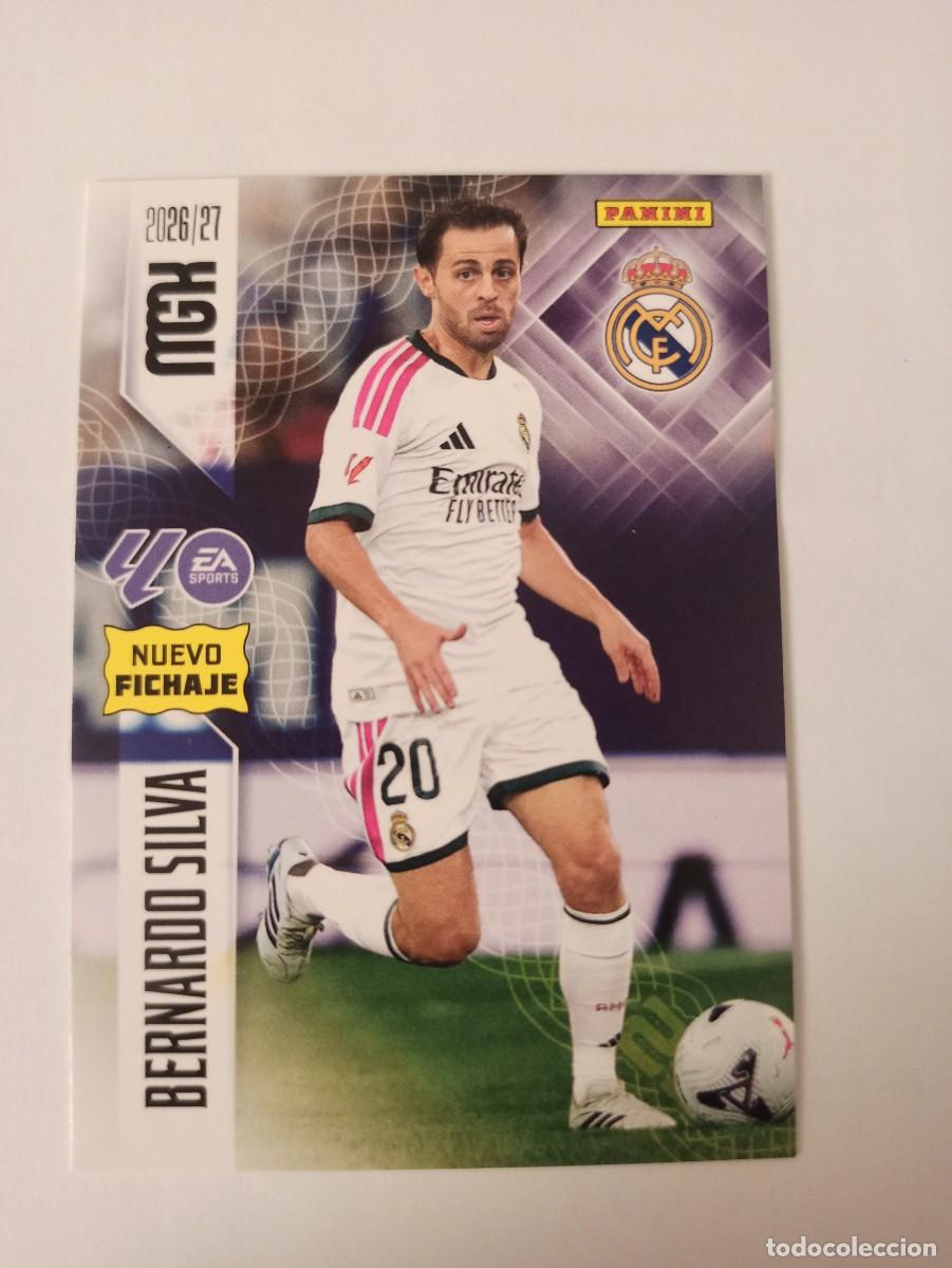 Cromos de f&uacute;tbol: Bernardo Silva 488 - R. Madrid - FICHAJE - 2 &ordf; SEGUNDA EDICI&Oacute;N - MEGACRACKS 2026 2027 - 26 27 MGK