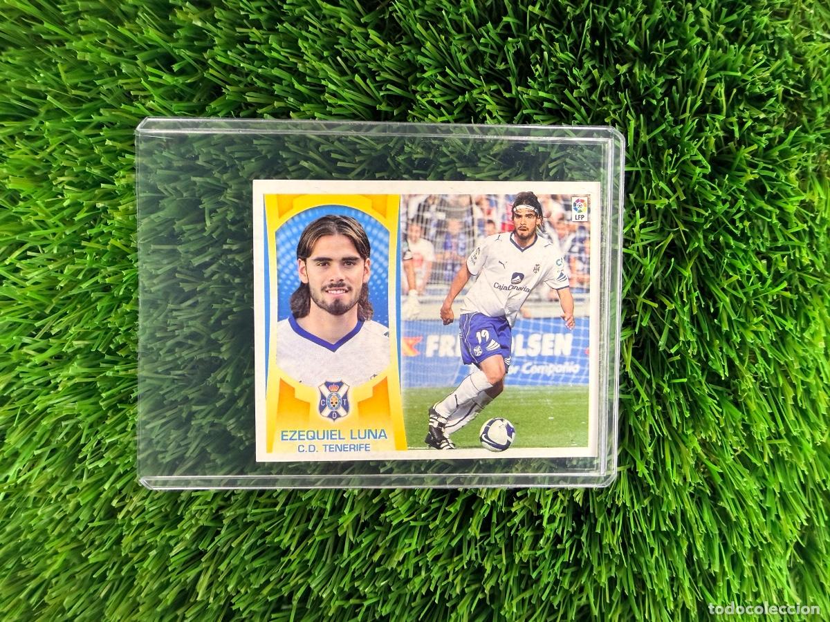 Cromos de f&uacute;tbol: N&ordm; 5 Ezequiel Luna CD Tenerife Liga Este 09 10