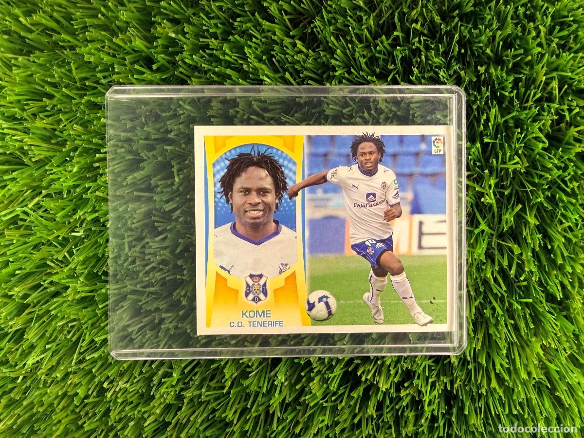 Cromos de f&uacute;tbol: N&ordm; 13 Kome CD Tenerife Liga Este 09 10