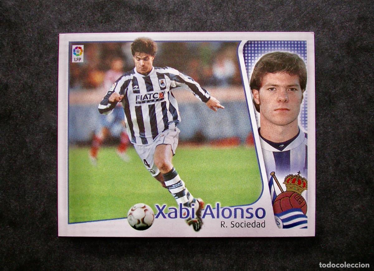 Cromos de f&uacute;tbol: XABI ALONSO / BAJA / REAL SOCIEDAD / EDICIONES ESTE LIGA 2004-2005 04-05 / NUNCA PEGADO