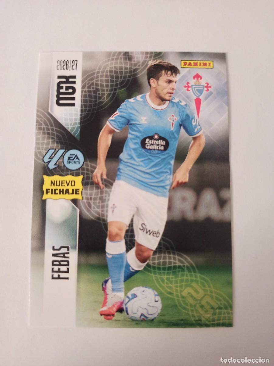Cromos de f&uacute;tbol: Febas 483 - Celta - FICHAJE - 2 &ordf; SEGUNDA EDICI&Oacute;N - MEGACRACKS 2026 2027 - 26 27 MGK