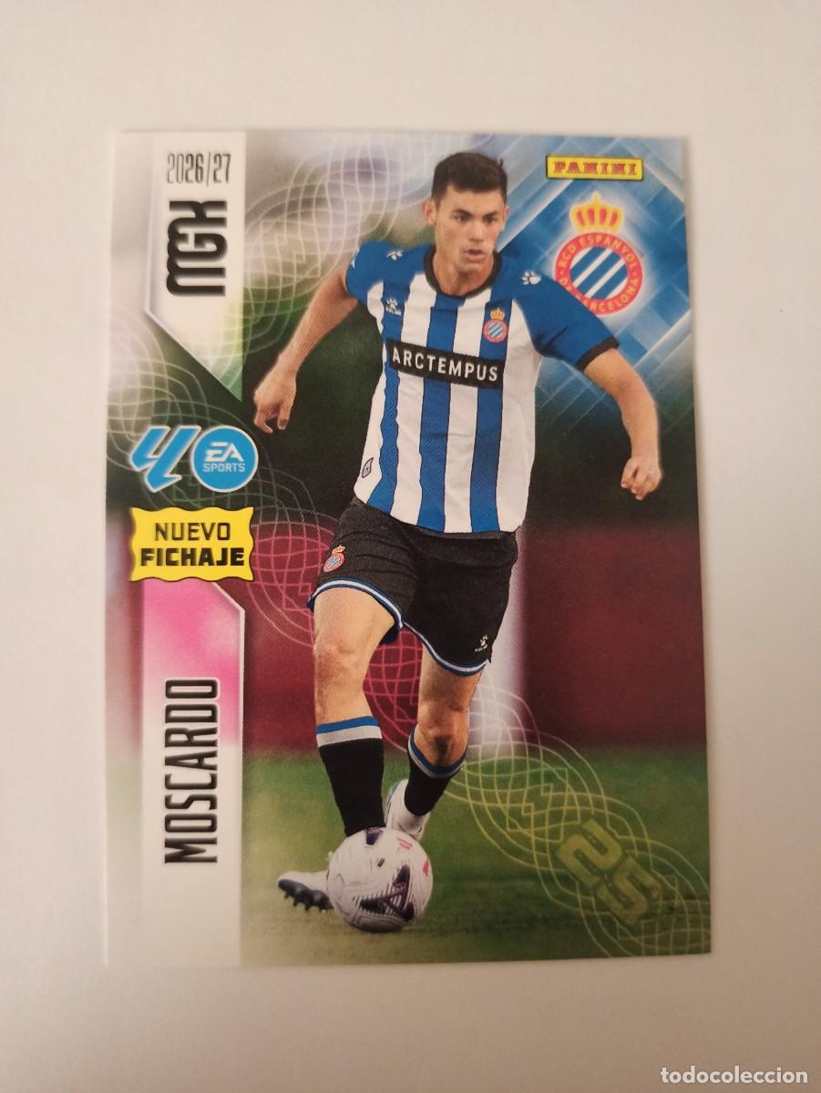 Cromos de f&uacute;tbol: Moscardo 482 - Espanyol - FICHAJE - 2 &ordf; SEGUNDA EDICI&Oacute;N - MEGACRACKS 2026 2027 - 26 27 MGK
