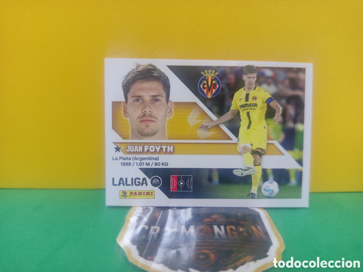 Cromos de f&uacute;tbol: ❇️ CROMO ⚽ 7A.- FOYTH (VILLARREAL) - COLECCIONES ESTE 2026/27 (PANINI) ❇️