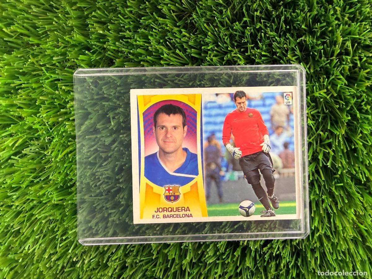 Cromos de f&uacute;tbol: N&ordm; 2B Jorquera FC Barcelona Liga Este 09 10