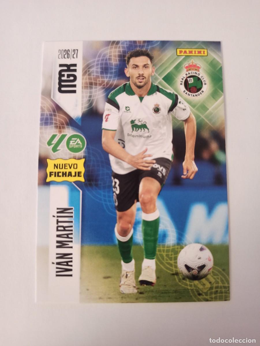 Cromos de f&uacute;tbol: Ivan Mart&iacute;n 481 - Racing Santander FICHAJE - 2 &ordf; SEGUNDA EDICI&Oacute;N - MEGACRACKS 2026 2027 - 26 27 MGK