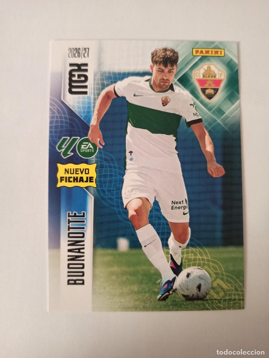 Cromos de f&uacute;tbol: Buonanotte 480 - Elche - FICHAJE - 2 &ordf; SEGUNDA EDICI&Oacute;N - MEGACRACKS 2026 2027 - 26 27 MGK
