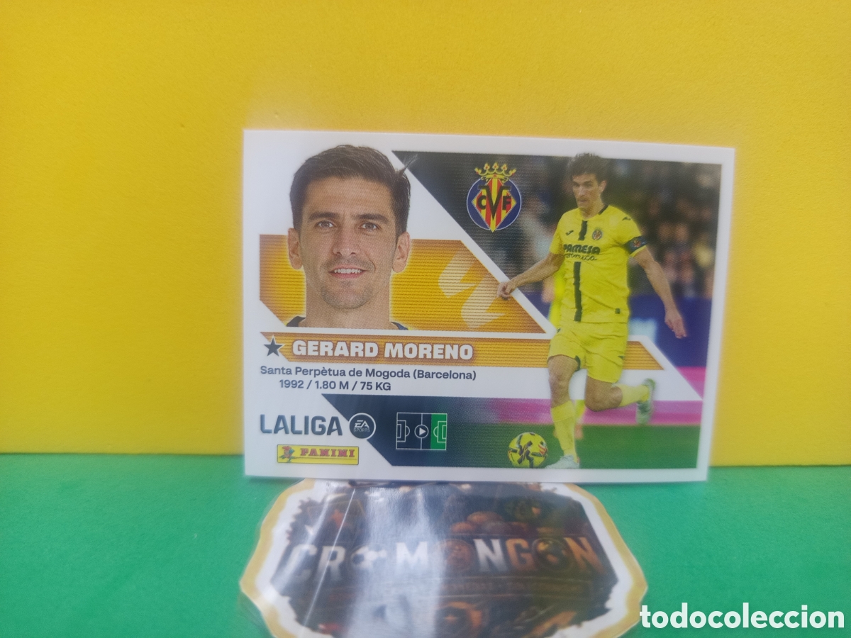 Football Stickers: ❇️ CROMO ⚽ 20.- GERARD MORENO (VILLARREAL) - COLECCIONES ESTE 2026/27 (PANINI) ❇️
