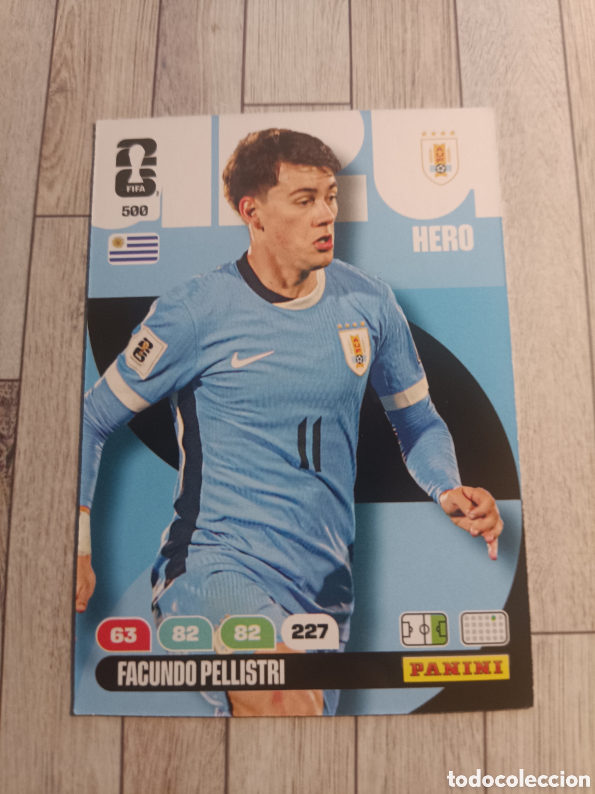 Football Stickers: 500 PELLISTRI URUGUAY HERO ADRENALYN XL MUNDIAL FIFA WORLD CUP 2026 PANINI