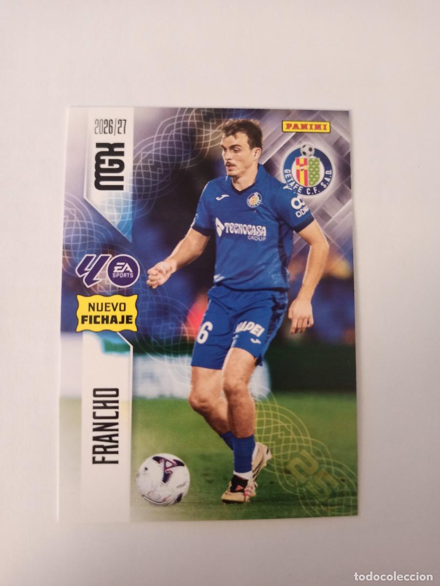 Cromos de f&uacute;tbol: Francho 479 - Getafe - FICHAJE - 2 &ordf; SEGUNDA EDICI&Oacute;N - MEGACRACKS 2026 2027 - 26 27 MGK