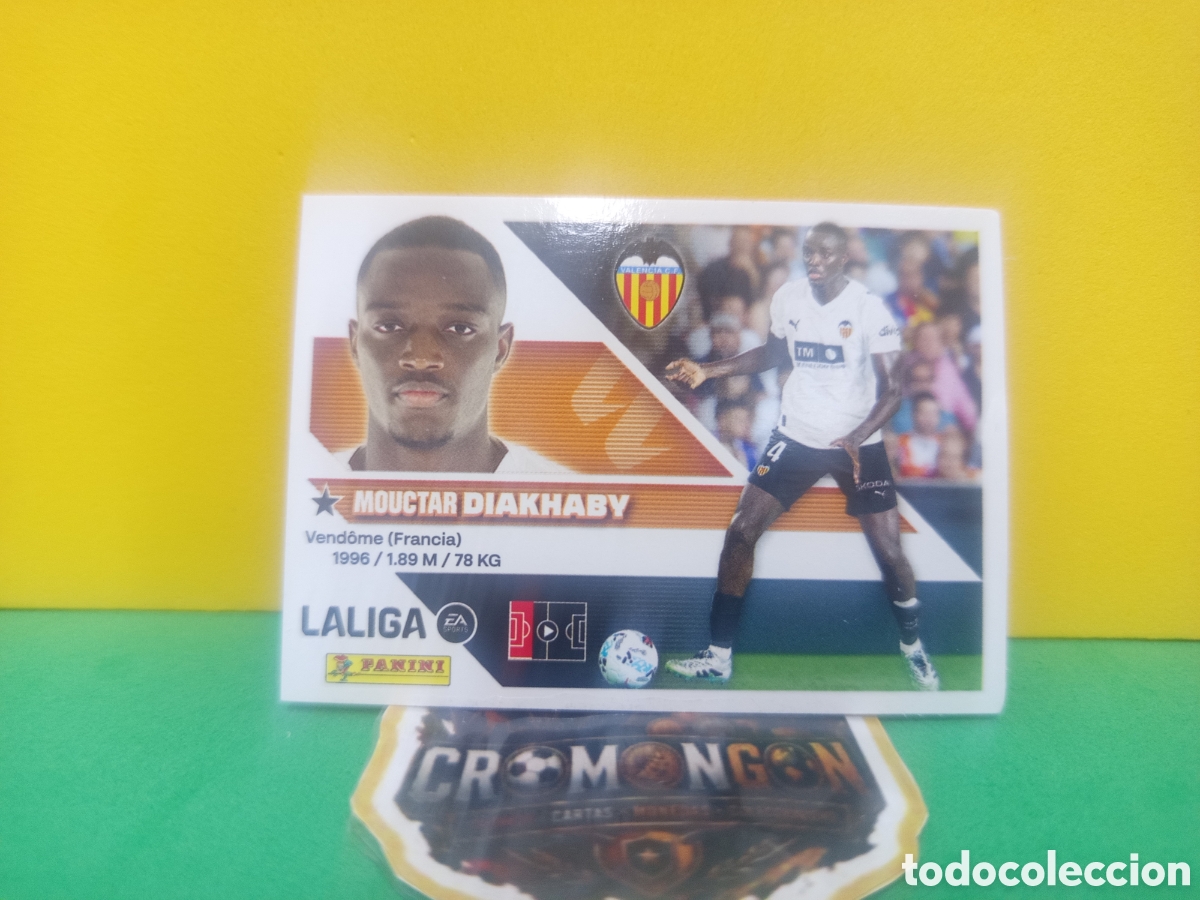 Football Stickers: ❇️ CROMO ⚽ 8B.- DIAKHABY (VALENCIA) - COLECCIONES ESTE 2026/27 (PANINI) ❇️