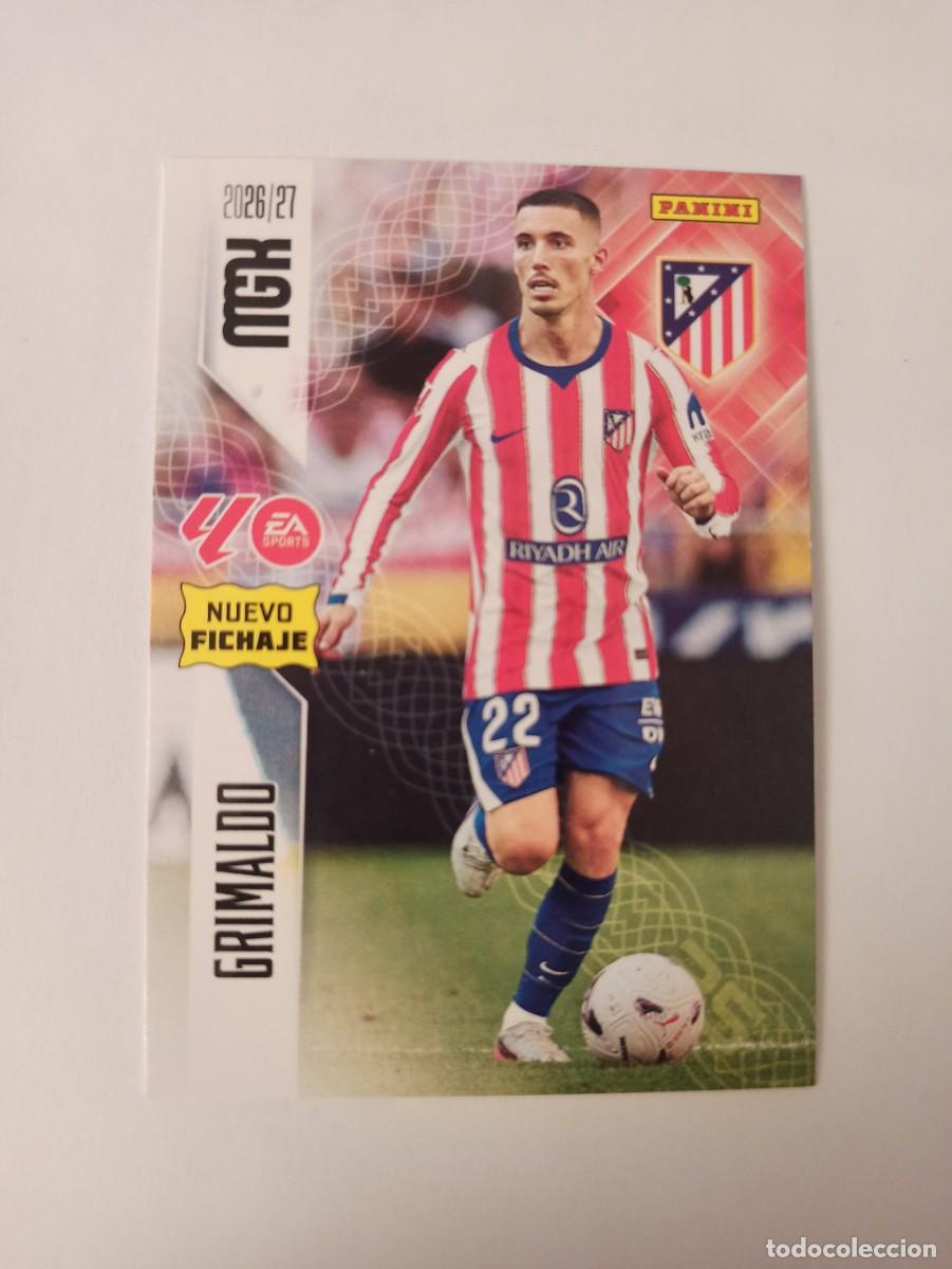 Fu&szlig;ball-Sticker: Grimaldo 459 - At. Madrid - FICHAJE - 2 &ordf; SEGUNDA EDICI&Oacute;N - MEGACRACKS 2026 2027 - 26 27 MGK