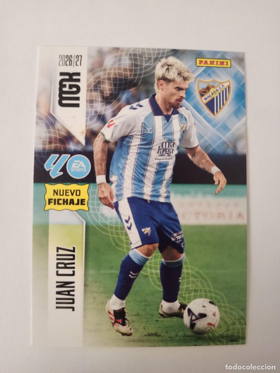 Cromos de f&uacute;tbol: Juan Cruz 458 - Malaga - FICHAJE - 2 &ordf; SEGUNDA EDICI&Oacute;N - MEGACRACKS 2026 2027 - 26 27 MGK