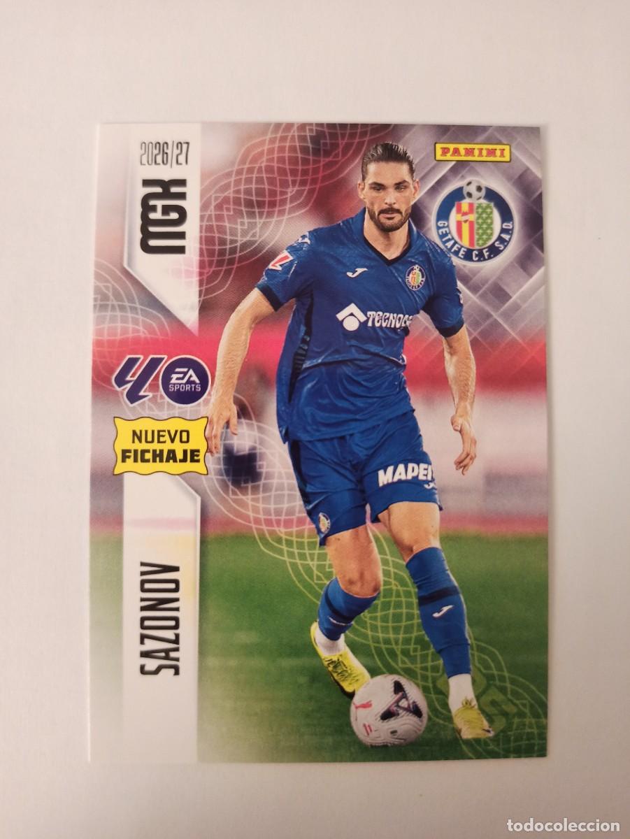 Cromos de f&uacute;tbol: Sazonov 457 - Getafe - FICHAJE - 2 &ordf; SEGUNDA EDICI&Oacute;N - MEGACRACKS 2026 2027 - 26 27 MGK