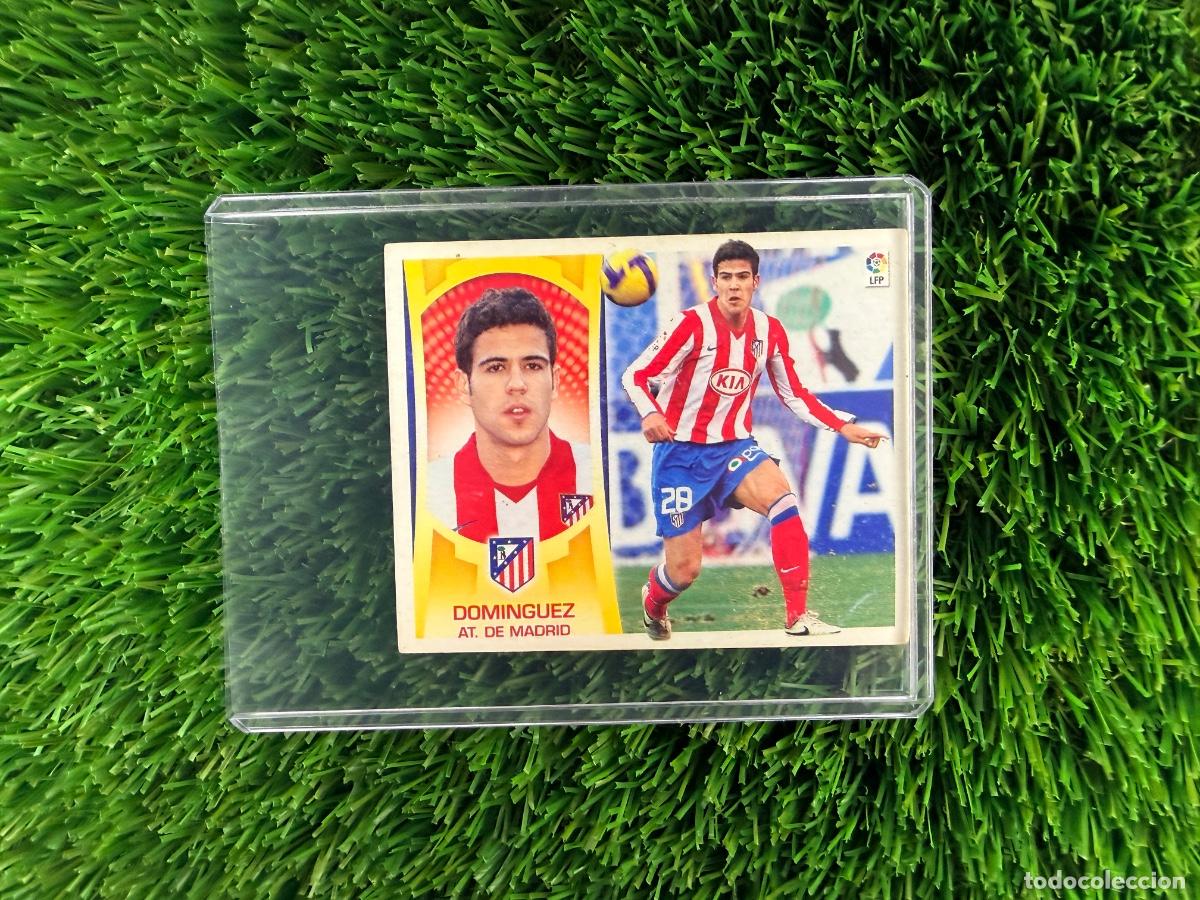 Cromos de f&uacute;tbol: N&ordm; 5B Dom&iacute;nguez Atl&eacute;tico de Madrid Liga Este 09 10